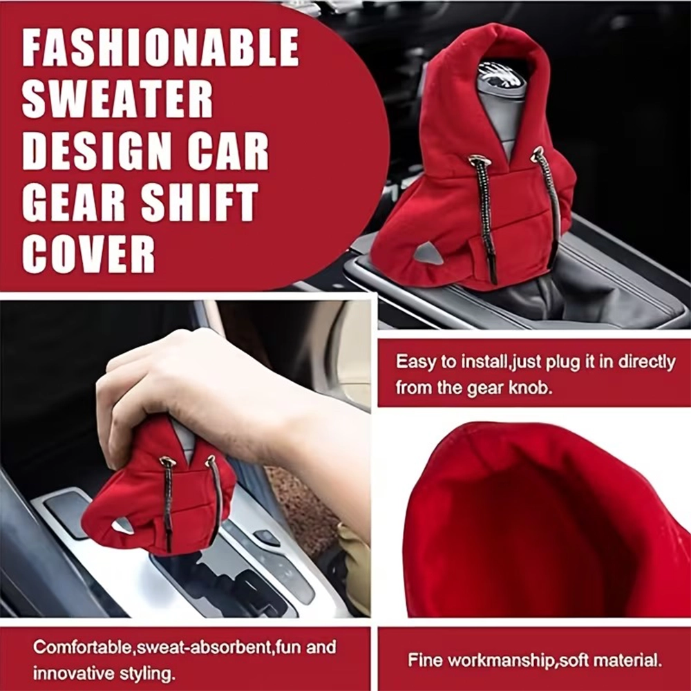 غطاء ناقل الحركة (فتيس) بتصميم هودي  – لمسة أناقة وراحة لسيارتك - لون بنفسجى